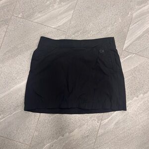 CK Black athletic skort